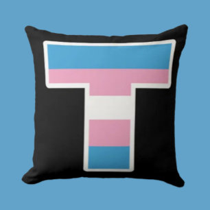Trans Stolz Hauptstadt T Wurfkissen Kissen