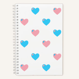 Trans Stolz Herzen Notizbuch