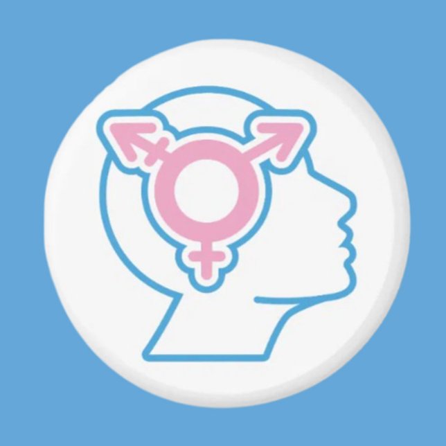 Trans-Stolz-Symbol-Magnet Magnet (Von Creator hochgeladen)