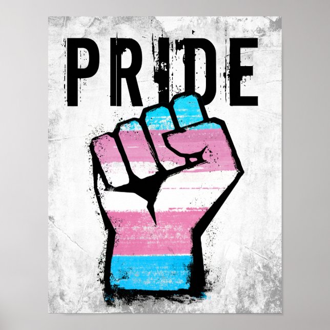 Trans Stolzfaust Poster (Vorne)