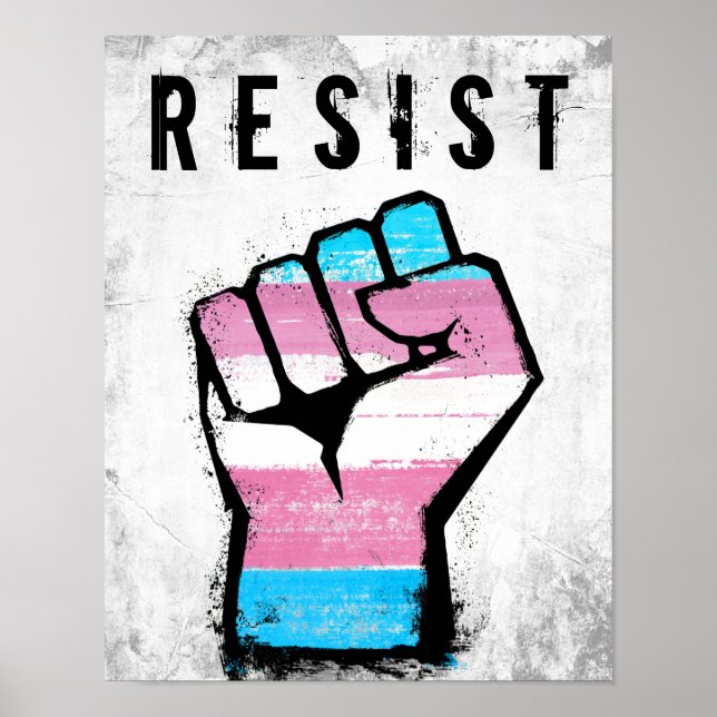 Trans Stolzfaust Poster (Vorne)