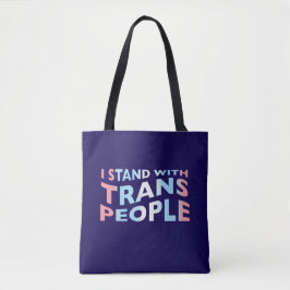 Trans Support Navy Totbeutel