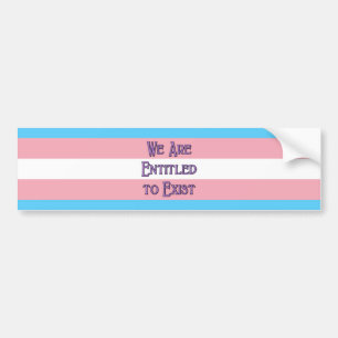 Trans Wir sind... Autoaufkleber