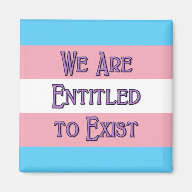 Trans Wir sind... Magnet (Vorne)