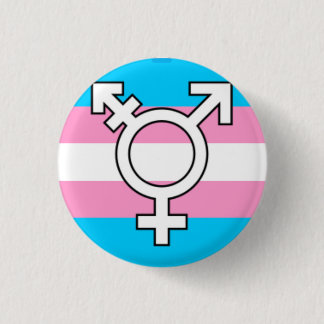 Trans Woman "T-Girl" Pride Button
