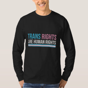 Transatlantische Rechte sind Protesttransgender T-Shirt