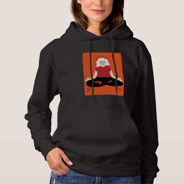 Transcendentale Meditation Hoodie (Vorderseite)