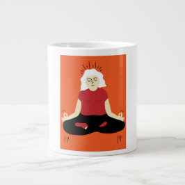 Transcendentale Meditation Jumbo-Tasse