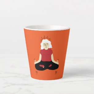Transcendentale Meditation Milchtasse