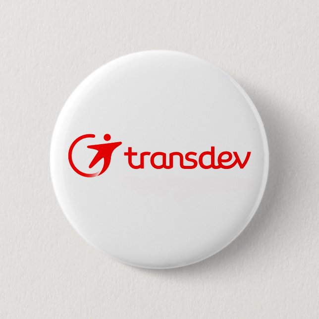 Transdev Abzeichen Button (Vorderseite)