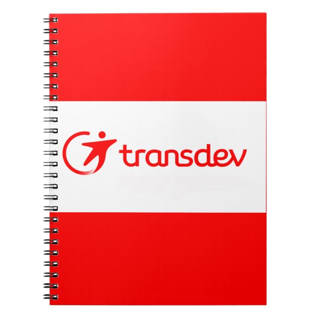 Transdev Spiral Notebook Notizblock (Vorderseite)
