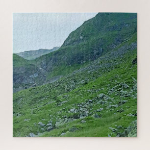 Transfagarasan-Alpenhang – Rumänien Fotografie Puzzle