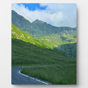Transfagarasan Alpine Ansicht – Rumänien Bergkunst Fotoplatte