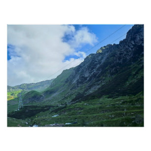 Transfagarasan-Gebirgsstraße - Rumänien Poster