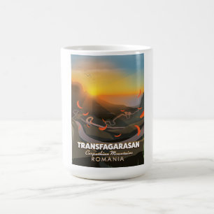 Transfagarasan, Karpaten, Rumänien Straße Kaffeetasse