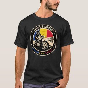 Transfagarasan   Rumänien   Motorrad T-Shirt