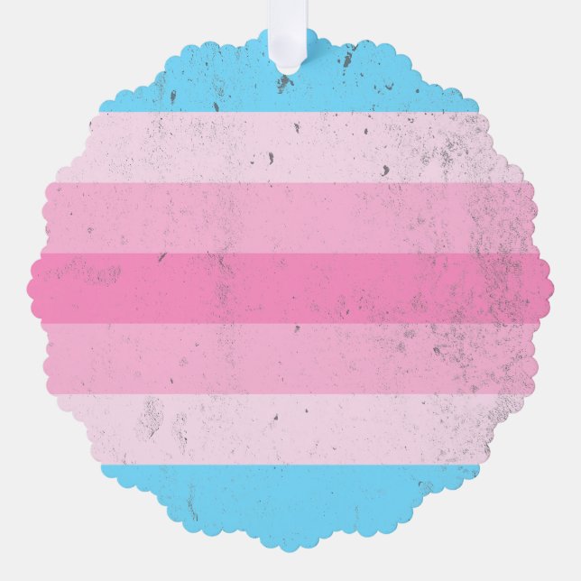 Transfemme Ornament Karte (Vorderseite)