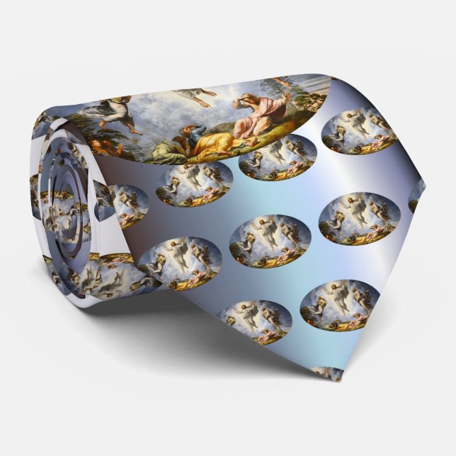 Transfiguration von Christus - Raphaello Sanzio Krawatte (Gerollt)
