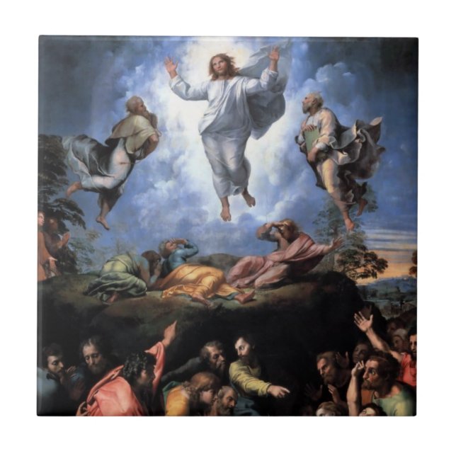 TRANSFIGURATION VON JESUS FLIESE (Vorderseite)