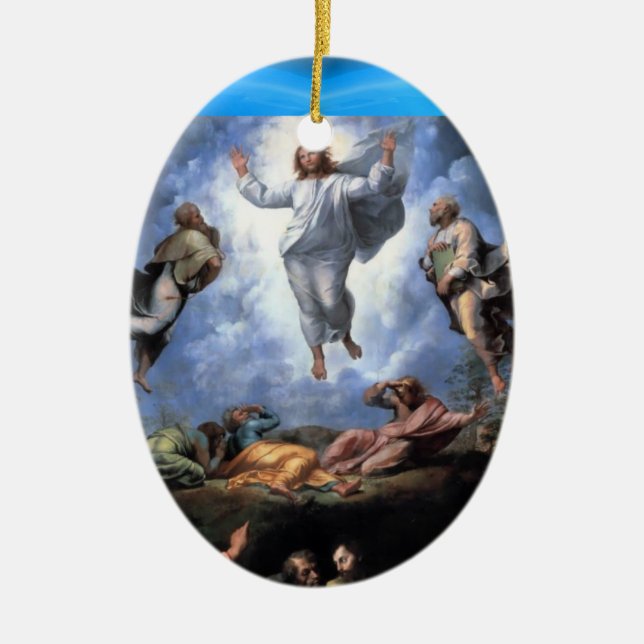 TRANSFIGURATION VON JESUS KERAMIK ORNAMENT (Vorne)