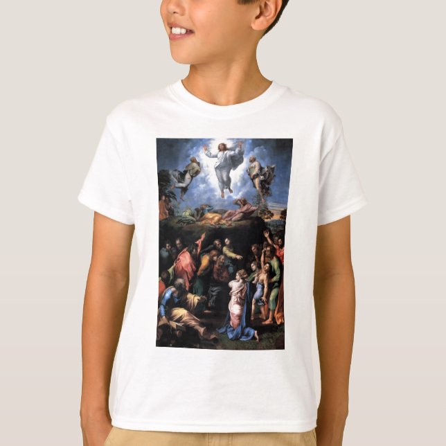 TRANSFIGURATION VON JESUS T-Shirt (Vorderseite)