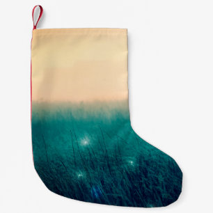 Transformation Grunge Textur Sonne Kleiner Weihnachtsstrumpf