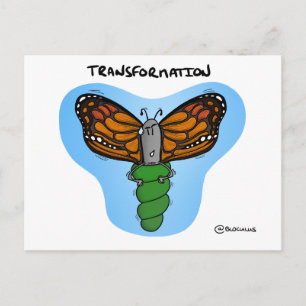 Transformations-Coaching-Karte Postkarte