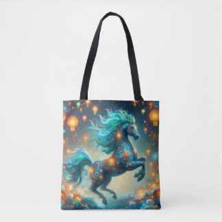Transformatives Teal-Pferd