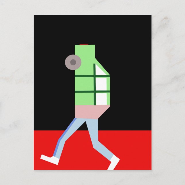 Transformer Postkarte (Vorderseite)