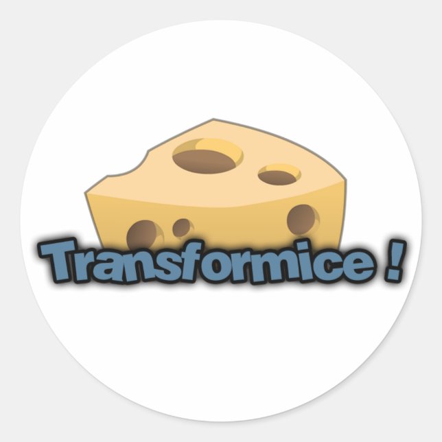 Transformice Logo-Aufkleber Runder Aufkleber (Vorderseite)