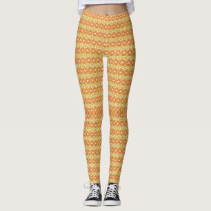 Transformieren Sie Ihr Atemberaubendes Orange und  Leggings