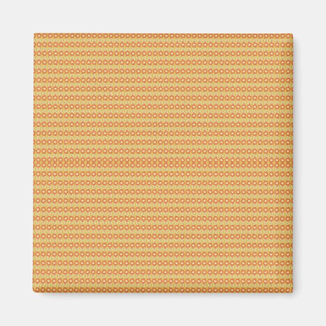 Transformieren Sie Ihr Atemberaubendes Orange und  Magnet (Vorne)