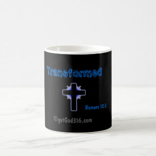 Transformierte gotGod316.com Römer 12:2 Verwandlungstasse