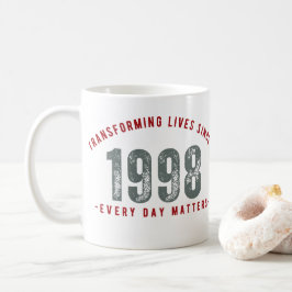 Transforming Lives Since 1998 | Teacher mug | Kaffeetasse
