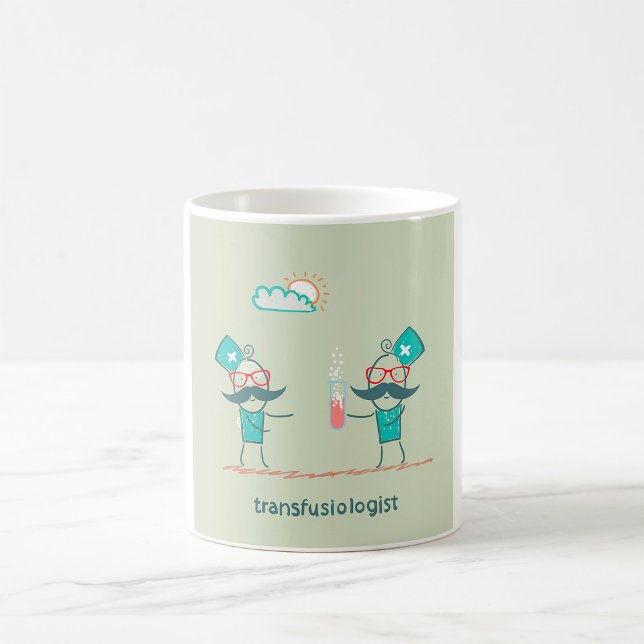 Transfusionsmediziner Kaffeetasse (Von Creator hochgeladen)