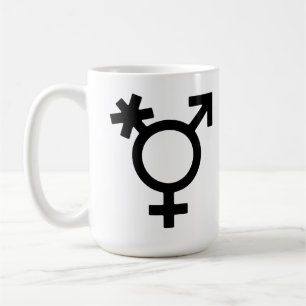 Transgender Alternative Gender-Symbol Kaffeetasse