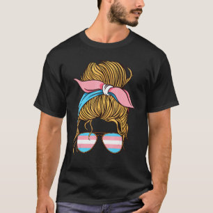 Transgender Bisexuelle Frauen Transsexuelle Flag T T-Shirt