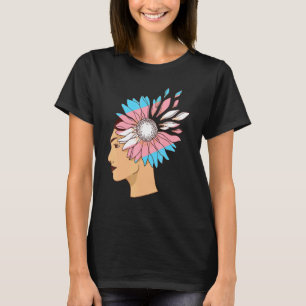 Transgender Blume Lgbt Trans Pride Sunfloss T-Shirt