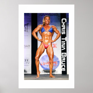Transgender Bodybuilder Chris Tina Bruce Poster