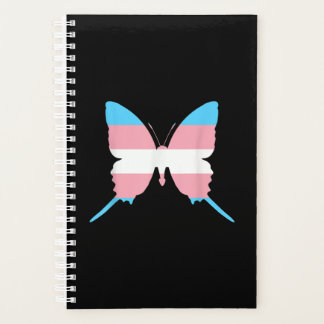 Transgender Butterfly Trans Pride Flag LGBT Planer