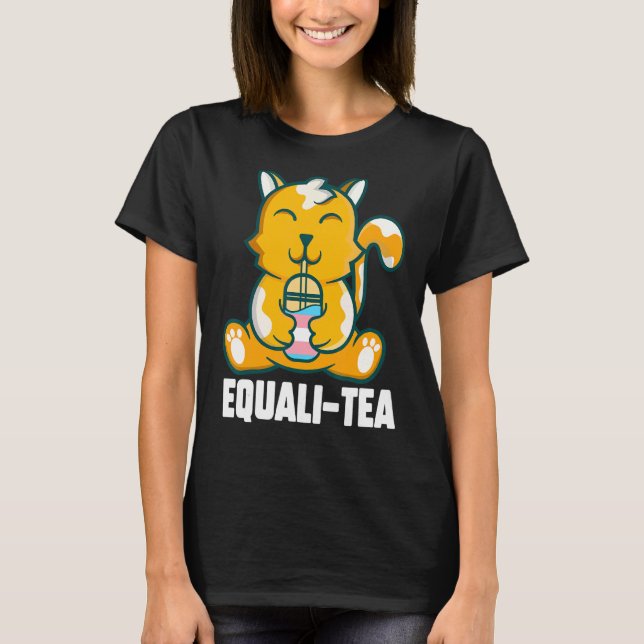 Transgender Cat Equali Tee Transgender Cat Equali (Vorderseite)