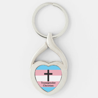 Transgender-christlicher Stolz-Knopf Schlüsselanhänger