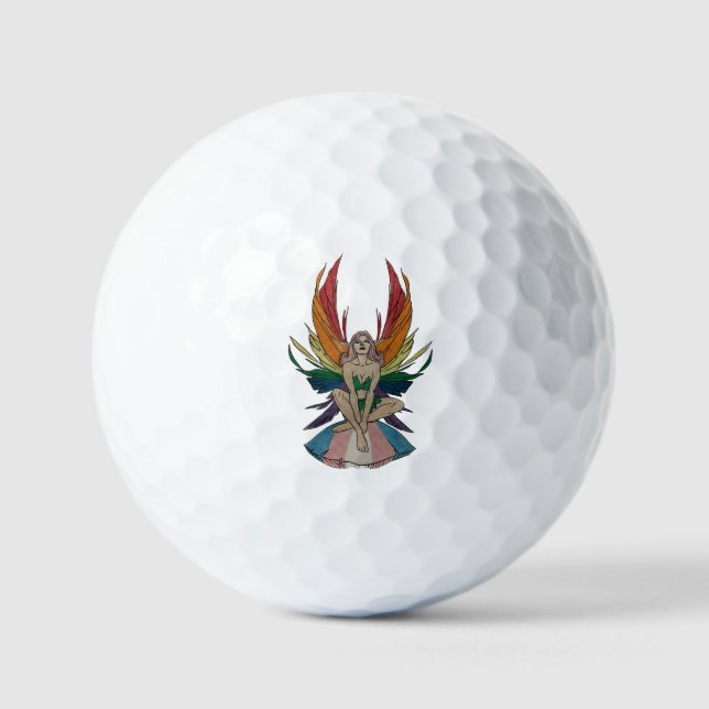Transgender Faerie Golfball (Vorderseite)
