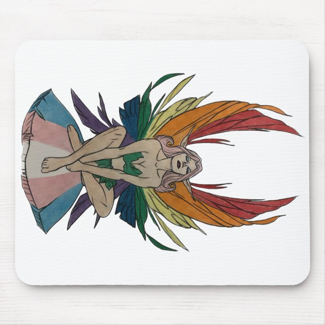 Transgender Faerie Mousepad (Vorne)
