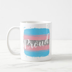 Transgender-Fahne Stolz Kaffeetasse