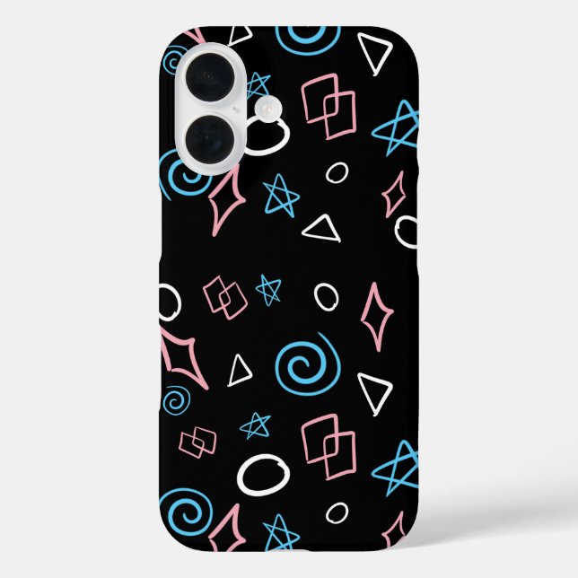 Transgender-Farben Case-Mate iPhone Hülle (Rückseite)