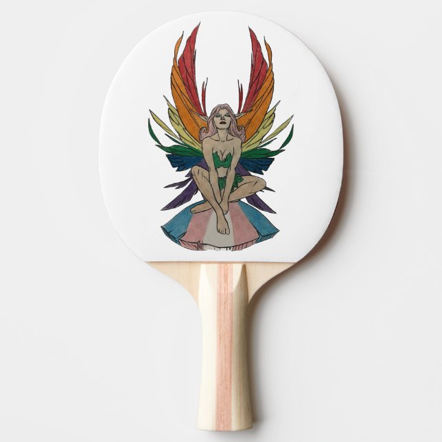 Transgender Fee Tischtennis Schläger (Vorderseite)