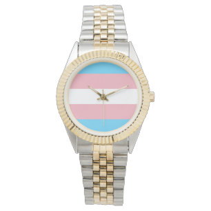 Transgender Flag Armbanduhr