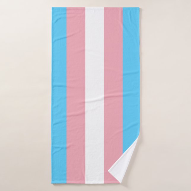 Transgender Flag Badehandtuch (Badehandtuch)