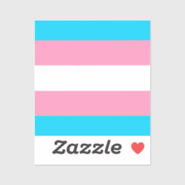  Transgender Flag | LGBTQIA+  Aufkleber